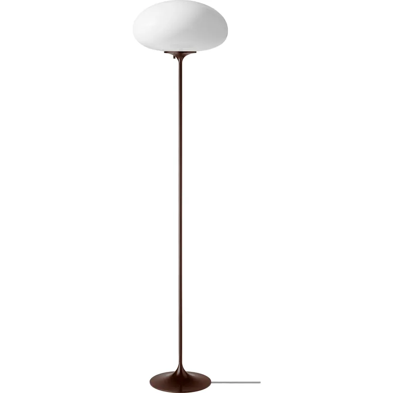 Endast denna vecka Stemlite Golvlampa 150 cm, Mörkröd / Opal