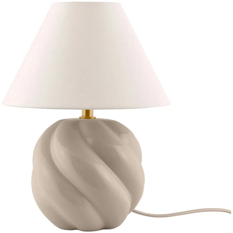 risnedsättning Dahlia 24 Bordslampa, Beige