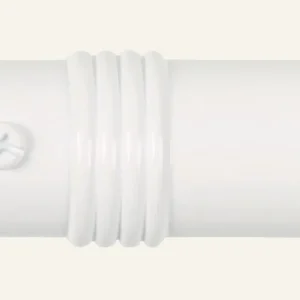 Gardinknopp, 2-pack vit - 22/25 mm Nyhet