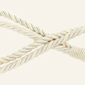Gardinsnöre offwhite - 65 cm risnedsättning