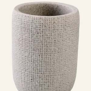 Rea Tandborstmugg grå - 7,3x7,3x,9,4 cm