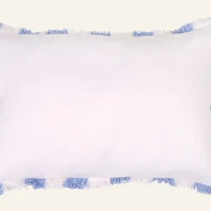 Kuddfodral multi/vit - 35x50 cm Billig