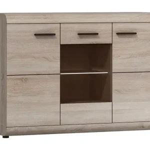 Trygg betalning Link Skänk 120x42x87 cm beige||Grey - Förvaring