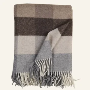 Ullpläd multi/beige - 130x170 cm Lägg i varukorgen