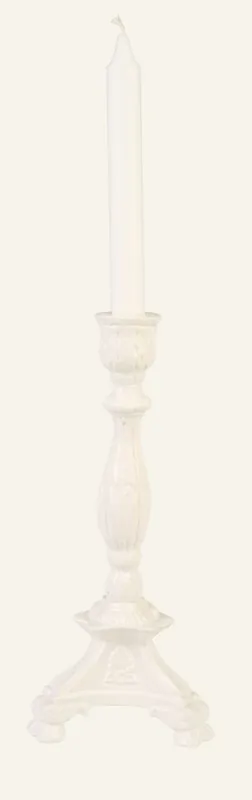 Utförsäljning Ljusstake vit - 29x12,5x10,5 cm