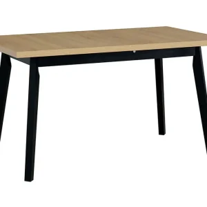 Rabatter Lavona Matbord Ek/Svart - Möbler