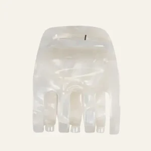 Hårklämma offwhite - 4,5x3,4x4,2 cm Expressleverans