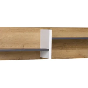 Scandinavian Choice Vintra Vägghylla 100 cm Vit/Grå/Trä - Förvaring Endast idag