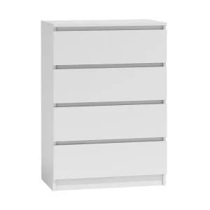 Scandinavian Choice Basildon Byrå 70x40x97 cm Vit - Förvaring Begränsat erbjudande