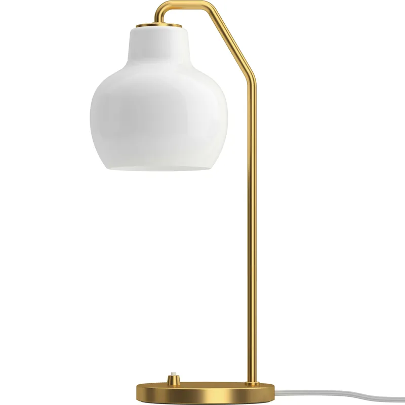 Begränsad tid VL Ring Crown Bordslampa, Mässing / Opalglas