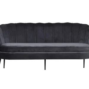 Calais 3-sits Soffa Sammet - Möbler Beställ idag