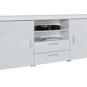 Samba Byrå 164x45x80 cm White High gloss - Förvaring Bästa pris
