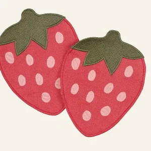 Köp online 2pack glasunderlägg röd - 17,5x13 cm