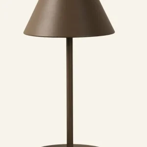 Batteridriven lampa brun - 10x10x21 cm Lägg i varukorgen