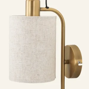 Vägglampa mässing - 20x13x32 cm Begränsat antal