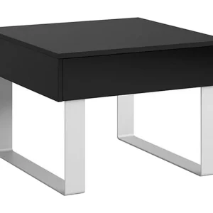 Concept 55 Tessan Soffbord Litet 64 cm med Förvaring Låda Svart - Möbler Billigare