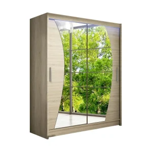 Erbjudandepris Westa Garderob 150x58x200 cm Beige - Förvaring