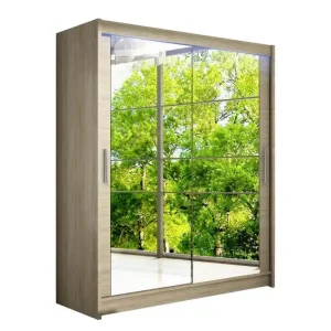Erbjudande Westa Garderob 150x58x200 cm Beige - Förvaring