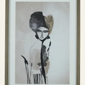 Tavla brun - 50x70 cm Billig