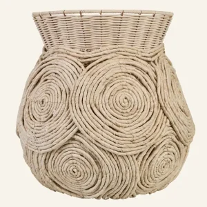 Korg ljus natur - 31x31x32 cm Snabb leverans