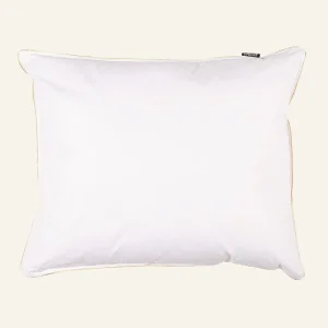 Handla nu Låg fiberkudde vit - 50x60 cm