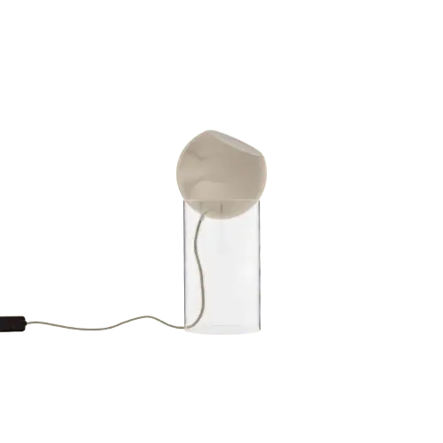 Populärt val Topan VP14 Golvlampa Klar Akryl/Gråbeige
