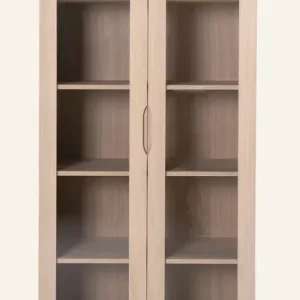 Skåp natur - 75x40x175 cm Sänkt pris