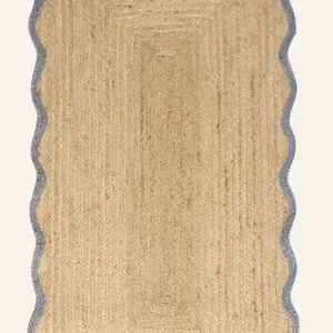 Jutematta gråblå - 80x150 cm Populär
