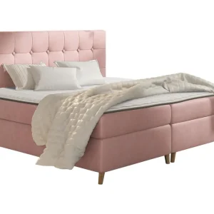 Billig Sandham Kontinentalsäng 120x200 cm Rosa - Möbler