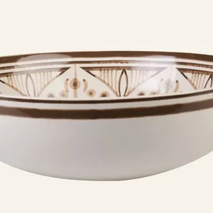 Stor skål brun - ø34 cm Kundfavorit