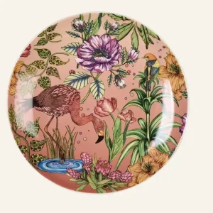 Billig Tallrik rosa - ø20,5 cm
