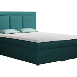Moden Kontinentalsäng 140x215cm LED-belysning Beige - Möbler Nyhet