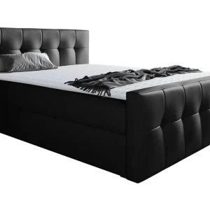 Billigare Norrbacksjö Kontinentalsäng 180x200 cm Svart - Möbler