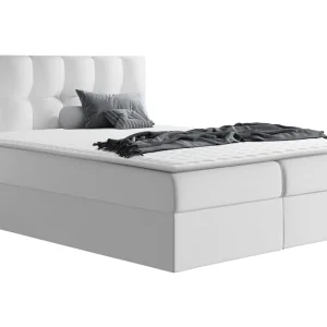 Rico Kontinentalsäng 200x208cm LED-belysning Vit - Möbler Köp online