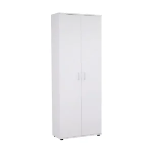 Kelvy Garderob 70x34 cm Vit - Förvaring Snabb frakt