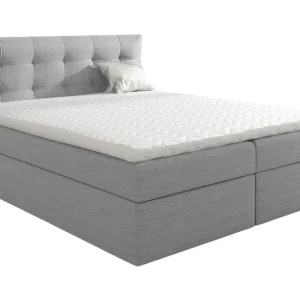 Beställ nu Skaftå Kontinentalsäng 160x200 Svart/Grå/Vit - Möbler