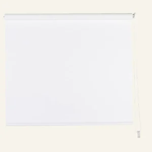 I lager Mörkläggande rullgardin offwhite - 200x185 cm