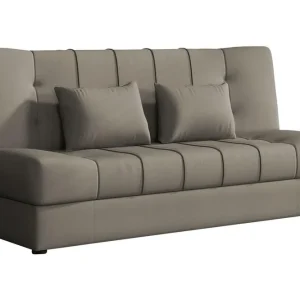 Sonia Bäddsoffa 194x90x88 cm LED-belysning Brun - Möbler Bästa pris