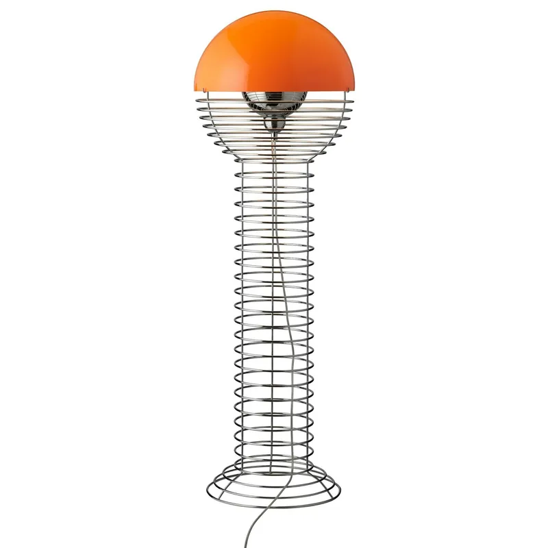 Nyhet Wire Golvlampa 120 cm, Orange