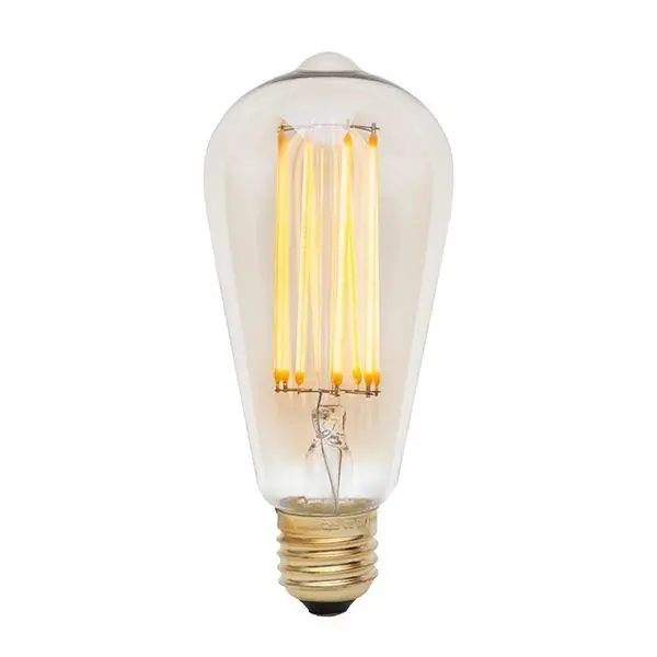Fri frakt Squirrel Cage E27 3W Led-Lampa