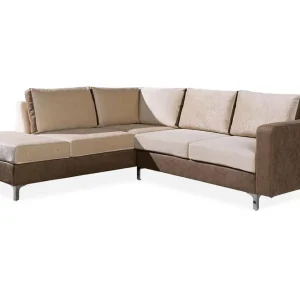 Truro 8-sits Soffa Vänster Brun - Möbler Snabb frakt