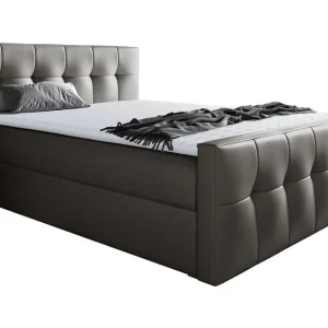 Norrbacksjö Kontinentalsäng 200x200 cm Grå - Möbler Populärt val