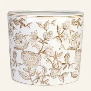 Kruka multi/beige - 27x27x23,5 cm Trygg betalning