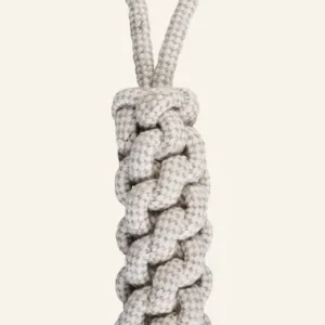 Hundleksak vit - 40x6x6 cm risnedsättning