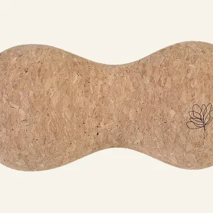 Reapris Dubbel massageboll natur - 7x15 cm