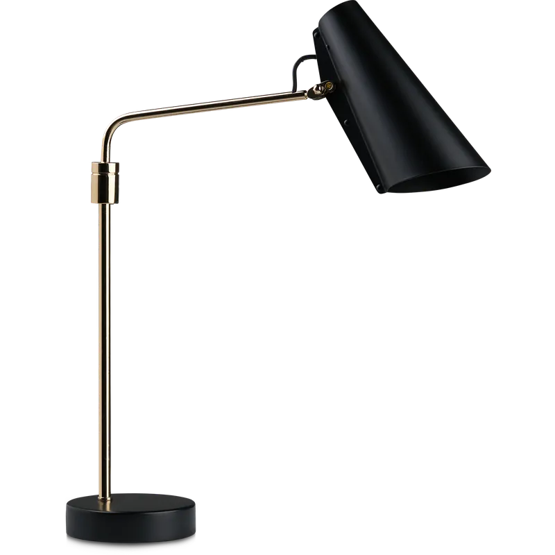 Birdy Swing Bordslampa, Svart / Mässing Lägg i varukorgen