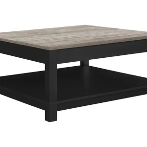 Rabatt Dorel Home Carver Soffbord 90 cm Svart Dorel Home - Möbler