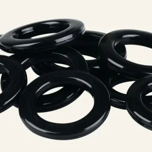Öljetter svart - Ø36mm Begränsat antal