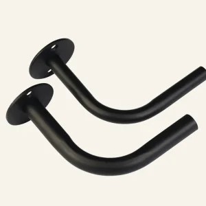 Gardinknopp, 2-pack svart - 22/25 mm Begränsad tid