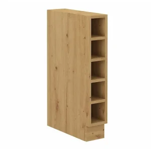 I lager Templemore Köksskåp 15 cm Brun - Förvaring
